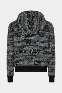 Dsquared2 Jacquard Hoodie Knit