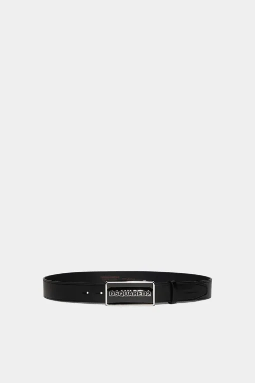 Dsquared2 Logo Plaque Belt