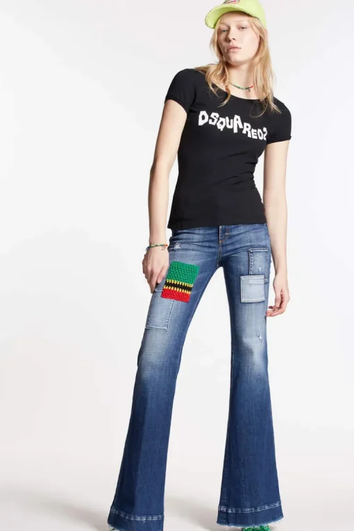 Dsquared2 Logo Scoop T-Shirt