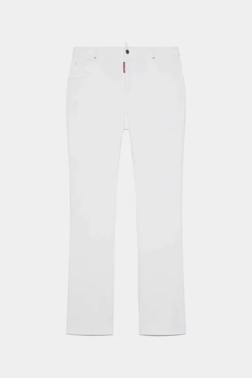 Dyed Medium Waist Flare Jeans