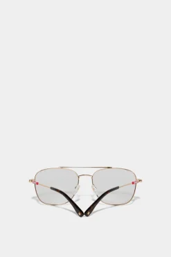 Dynamic Gold Optical Glasses