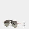 Dynamic Gold Sunglasses
