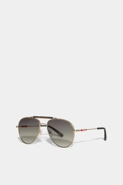 Dynamic Gold Sunglasses