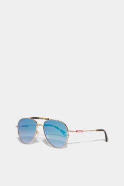 Dynamic Gold Sunglasses
