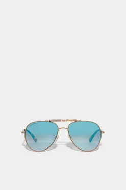 Dynamic Gold Sunglasses