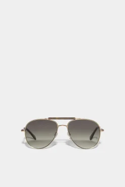 Dynamic Gold Sunglasses