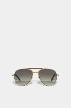Dynamic Gold Sunglasses