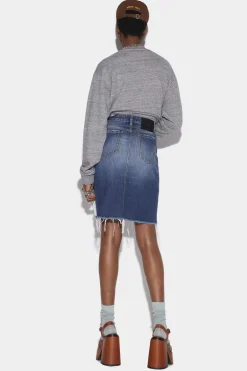Fringed Midi Skirt