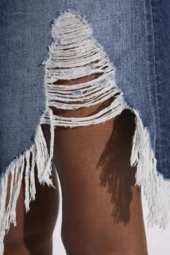 Fringed Midi Skirt