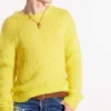 Fuzzy Crewneck Knit