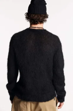 Fuzzy Crewneck Knit