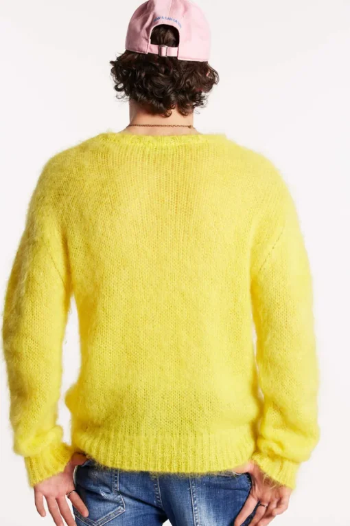 Fuzzy Crewneck Knit