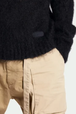 Fuzzy Crewneck Knit