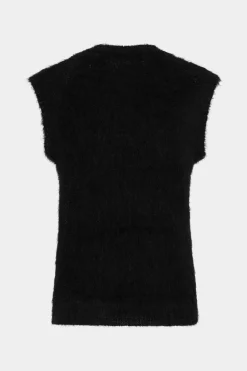 Fuzzy Vest Knit