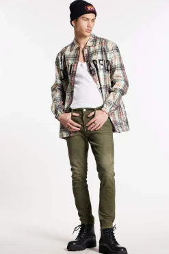 Garment Dyed Skater Jeans