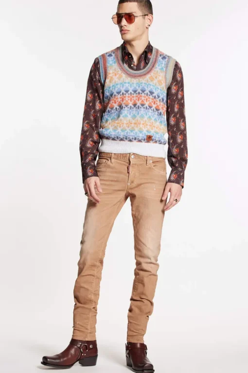 Garment Dyed Slim Jeans
