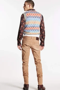 Garment Dyed Slim Jeans