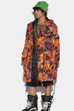 Goth Camo Over Parka