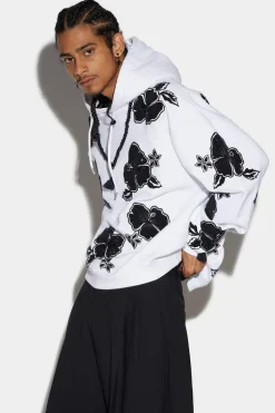 Goth Flowers Herca Hoodie