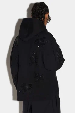 Goth Flowers Herca Hoodie