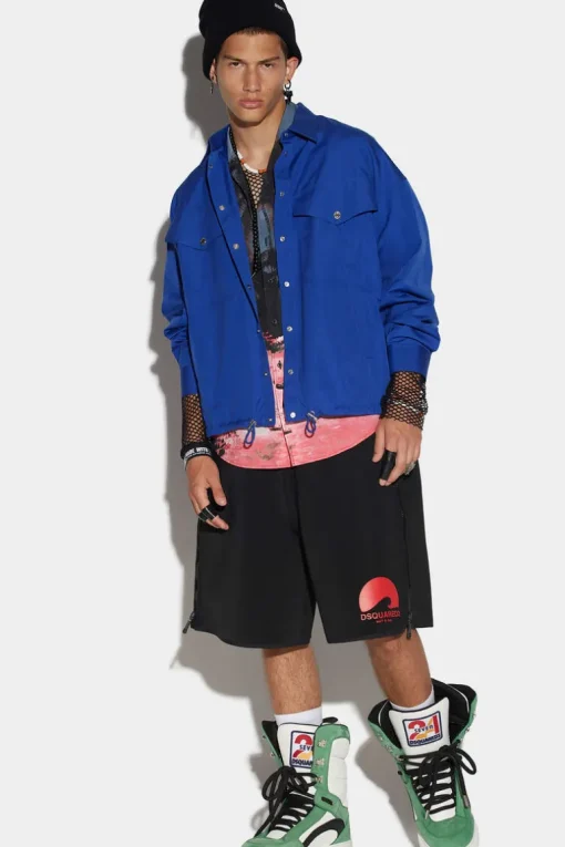 Goth Scuba Surfer Shorts