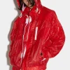 Goth Wash Techno Hooded Jacket