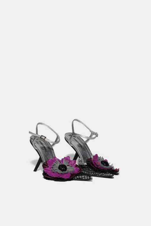 Gothic Flower Sandals