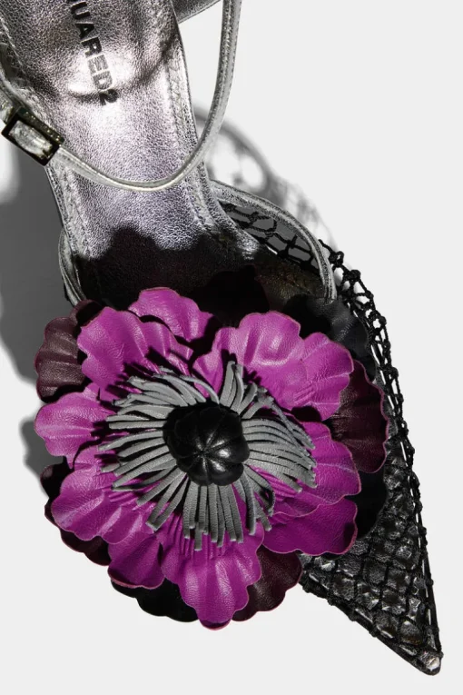 Gothic Flower Sandals