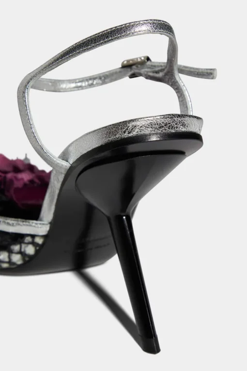 Gothic Flower Sandals