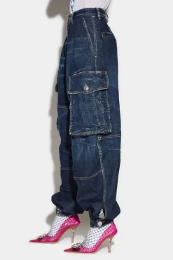 High Waist Wide Leg Cargo Pants