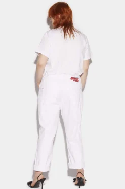 Honey Dyed Curvy Baggy Jeans