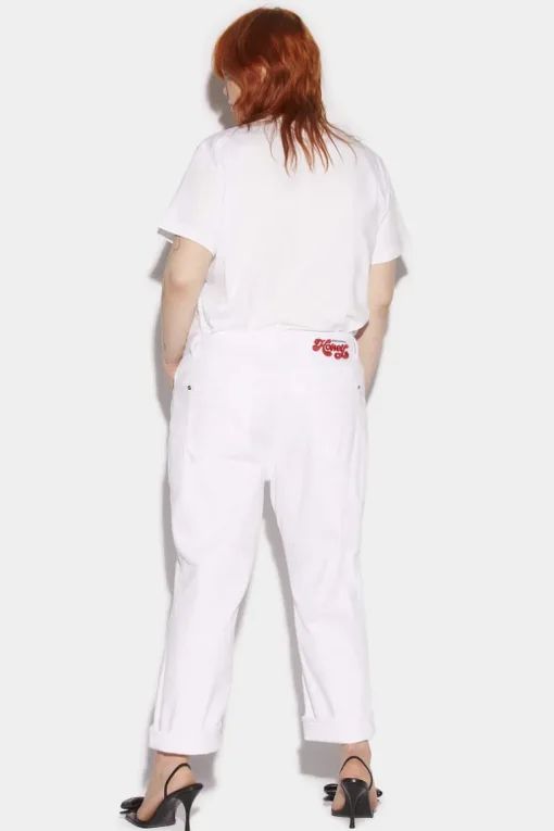 Honey Dyed Curvy Baggy Jeans