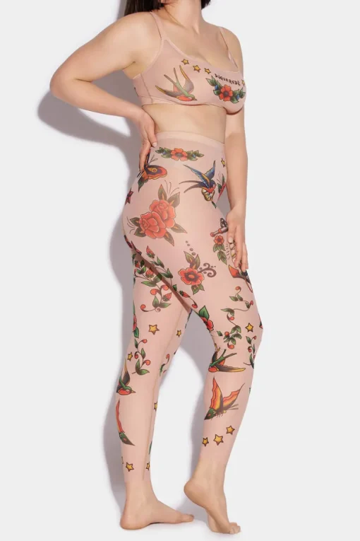 Honey Tattoo Leggings