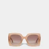 Hype Beige Sunglasses