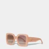 Hype Beige Sunglasses