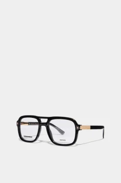 Hype Black Gold Optical Glasses