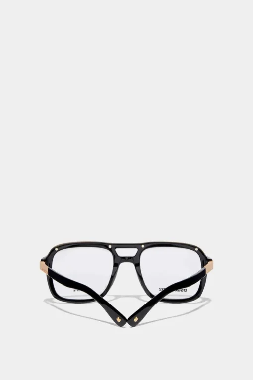 Hype Black Gold Optical Glasses