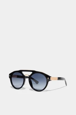 Hype Black Gold Sunglasses
