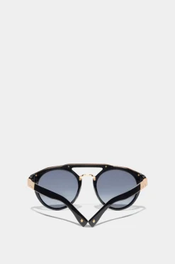 Hype Black Gold Sunglasses