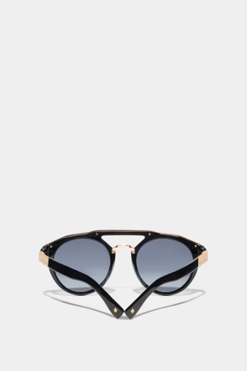 Hype Black Gold Sunglasses