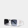 Hype White Black Sunglasses