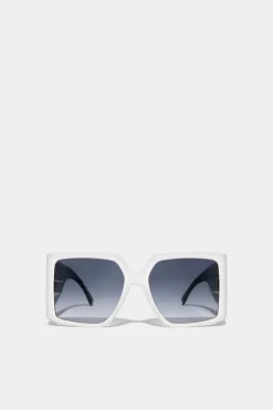 Hype White Black Sunglasses
