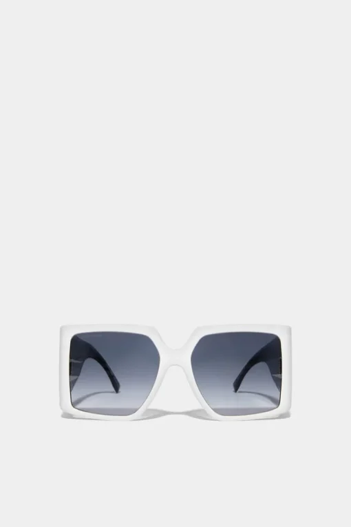 Hype White Black Sunglasses