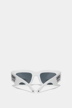 Hype White Sunglasses
