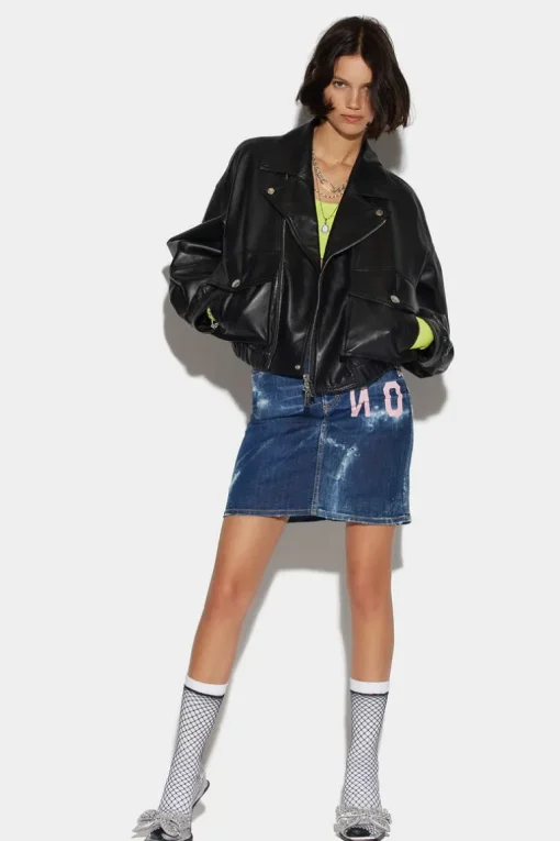 Icon Cracked Skirt