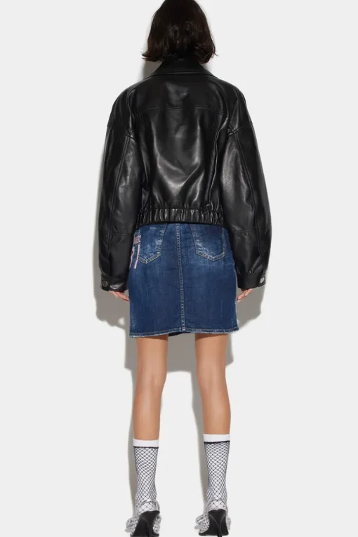 Icon Cracked Skirt