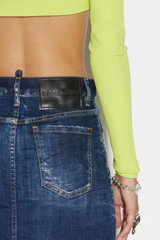 Icon Cracked Skirt