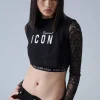 Icon Cropped Top