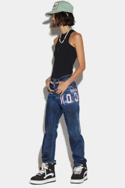 Icon Dark Wash Boston Jeans