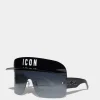 Icon Mask Black Sunglasses